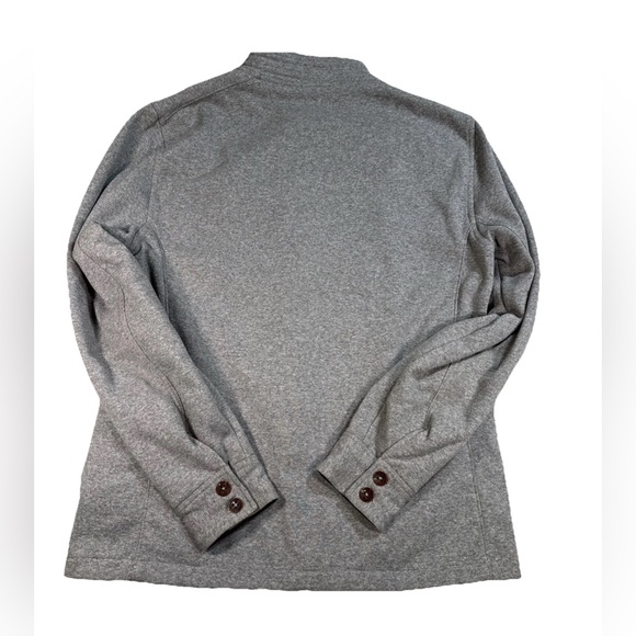 Vans OTW Collection Men’s Grey Stand Collar Coat Button Jacket Size L Streetwear - Picture 4 of 15